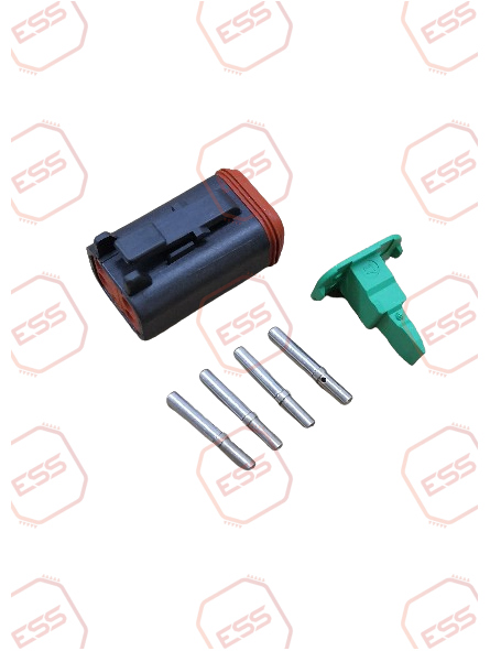 Xarios/Supra Evap. Fan 4-Pin Recep. Kit (Truck-side)